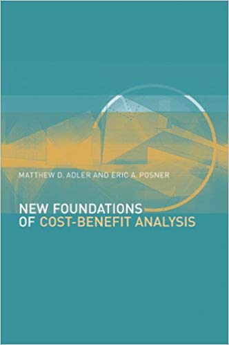 Book cover of New Foundations of Cost Benefit Analysis