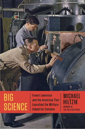 Big Science Book Cover with two men analyzing