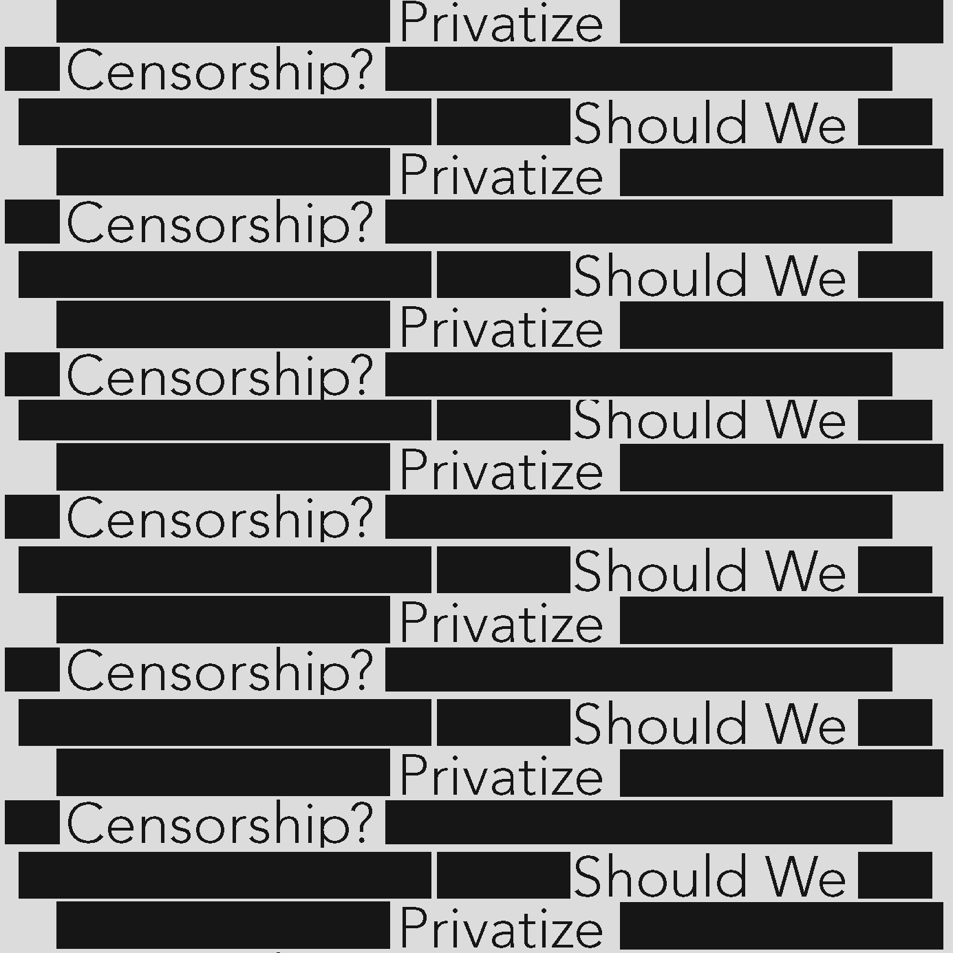negative effects of censorship on society