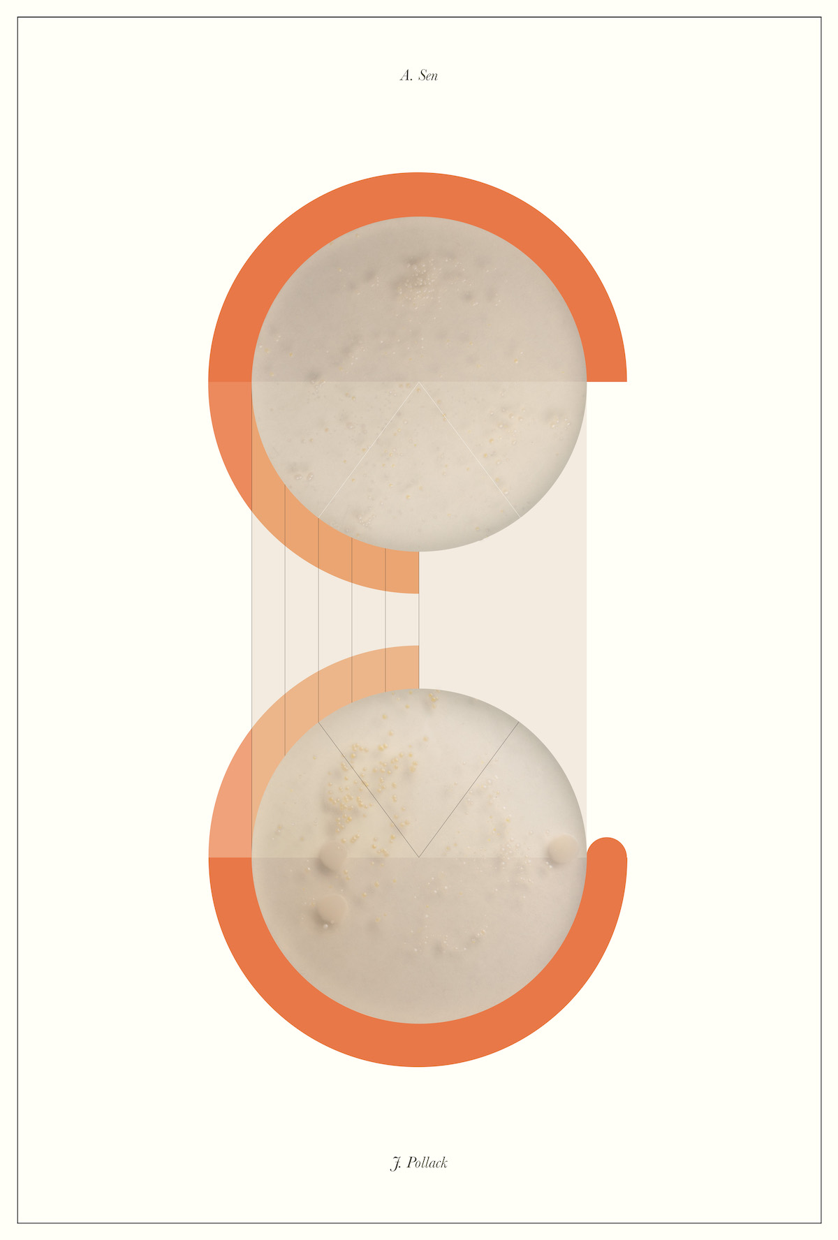Julia Pollack, In Fragments No Longer: Ananya Sen and Julia Pollack, 2023, inkjet print, 24 x 36 inches.