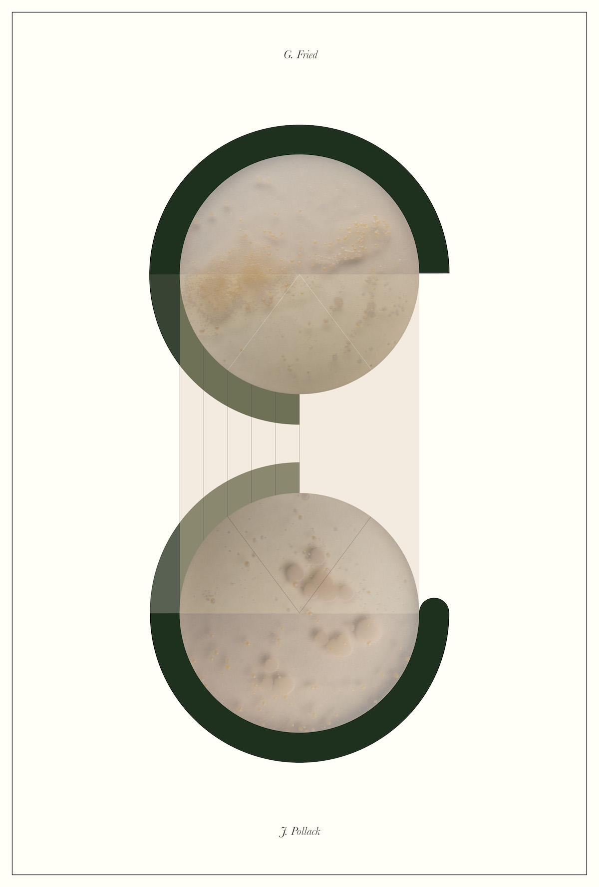 Julia Pollack, In Fragments No Longer: Glenn Fried and Julia Pollack, 2023, inkjet print, 24 x 36 inches.