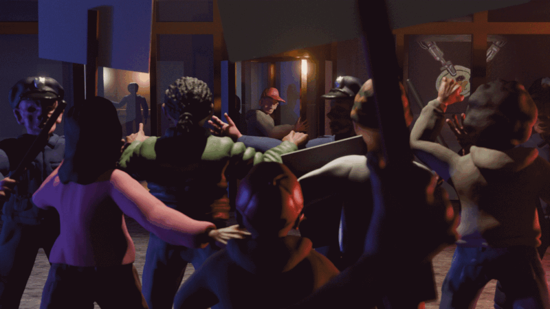 Rey Velasquez Sagcal's illustration for "The Middle" by Erin K. Wagner