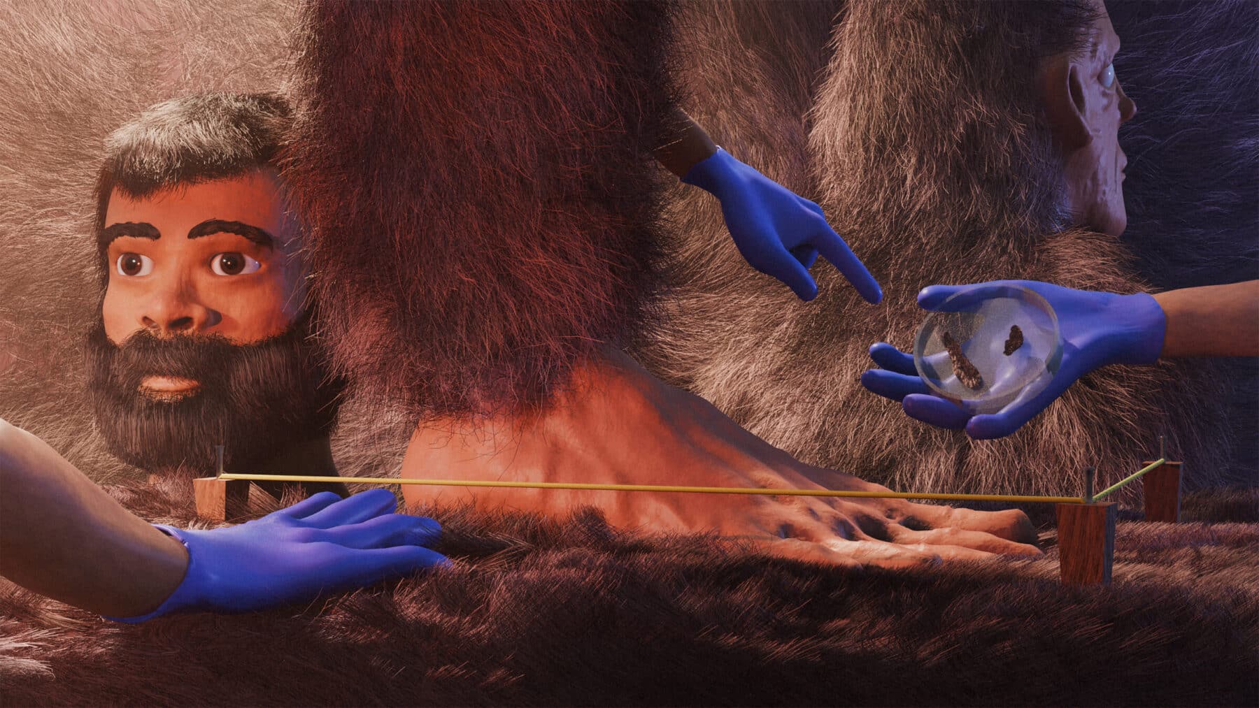 Rey Velasquez Sagcal's illustration for "Bigfeet" by Torie Bosch