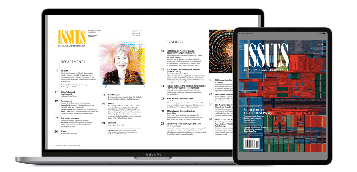 Institutional subscription to ISSUES