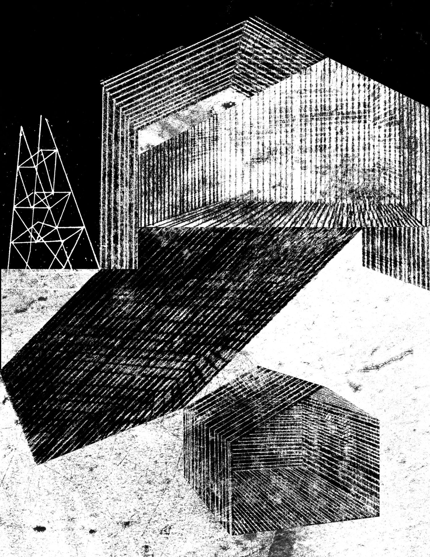 Industry by G. L. Ford插图 industry poem G. L. Ford Illustration by Shonagh Rae