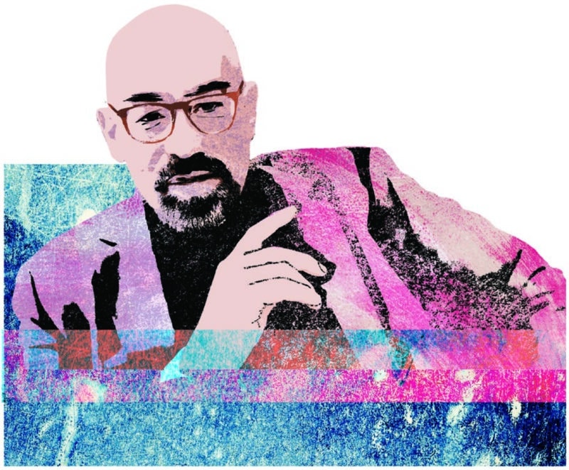 Shonagh Rae's portrait of David Spergel