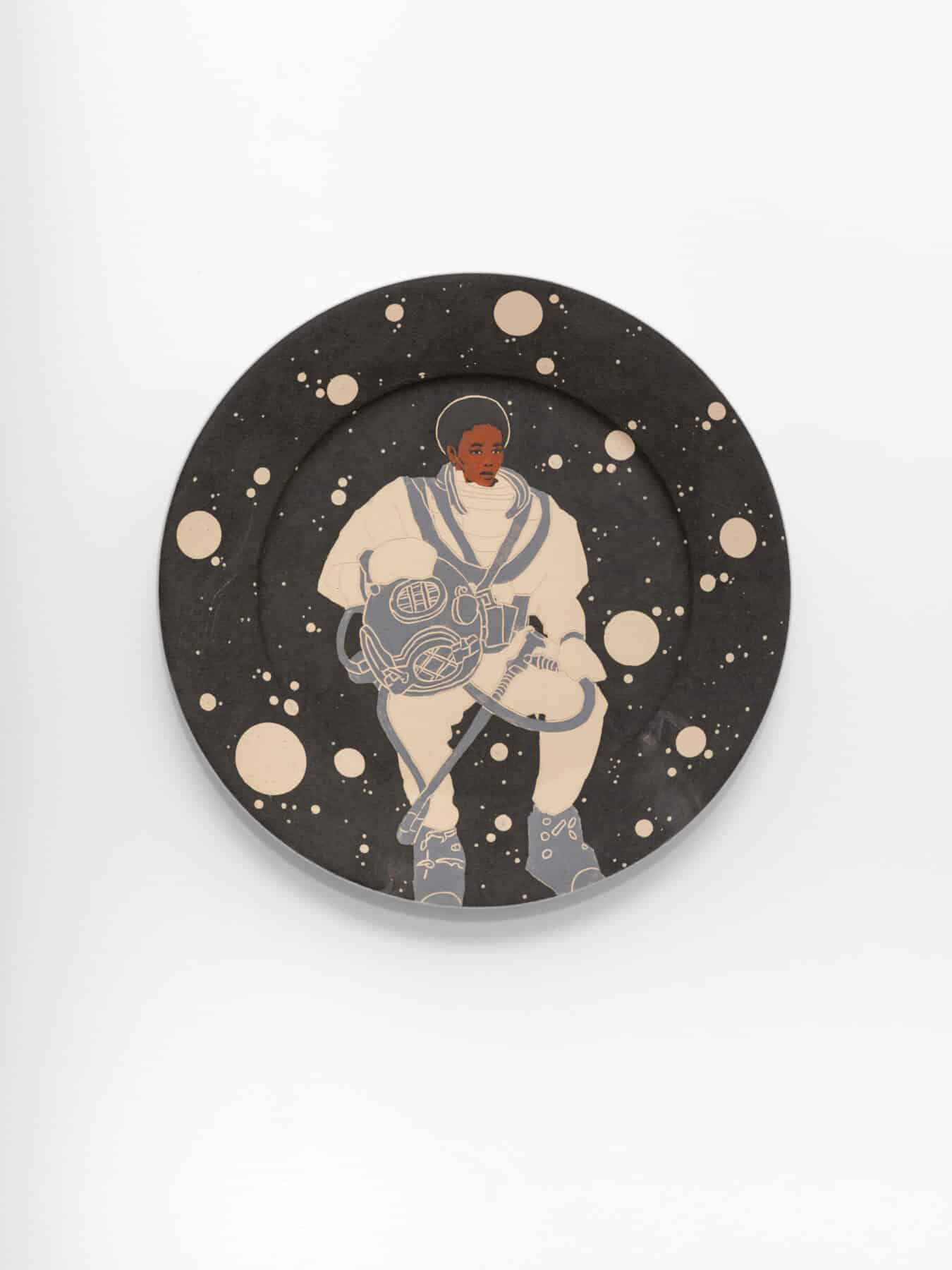 Tavares Strachan, Galaxy Defender, 2025, © Tavares Strachan, courtesy of the artist, photo by Jonty Wilde.