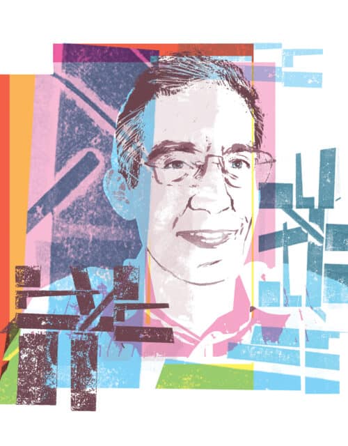 Shonagh Rae's portrait of Matt Sigelman