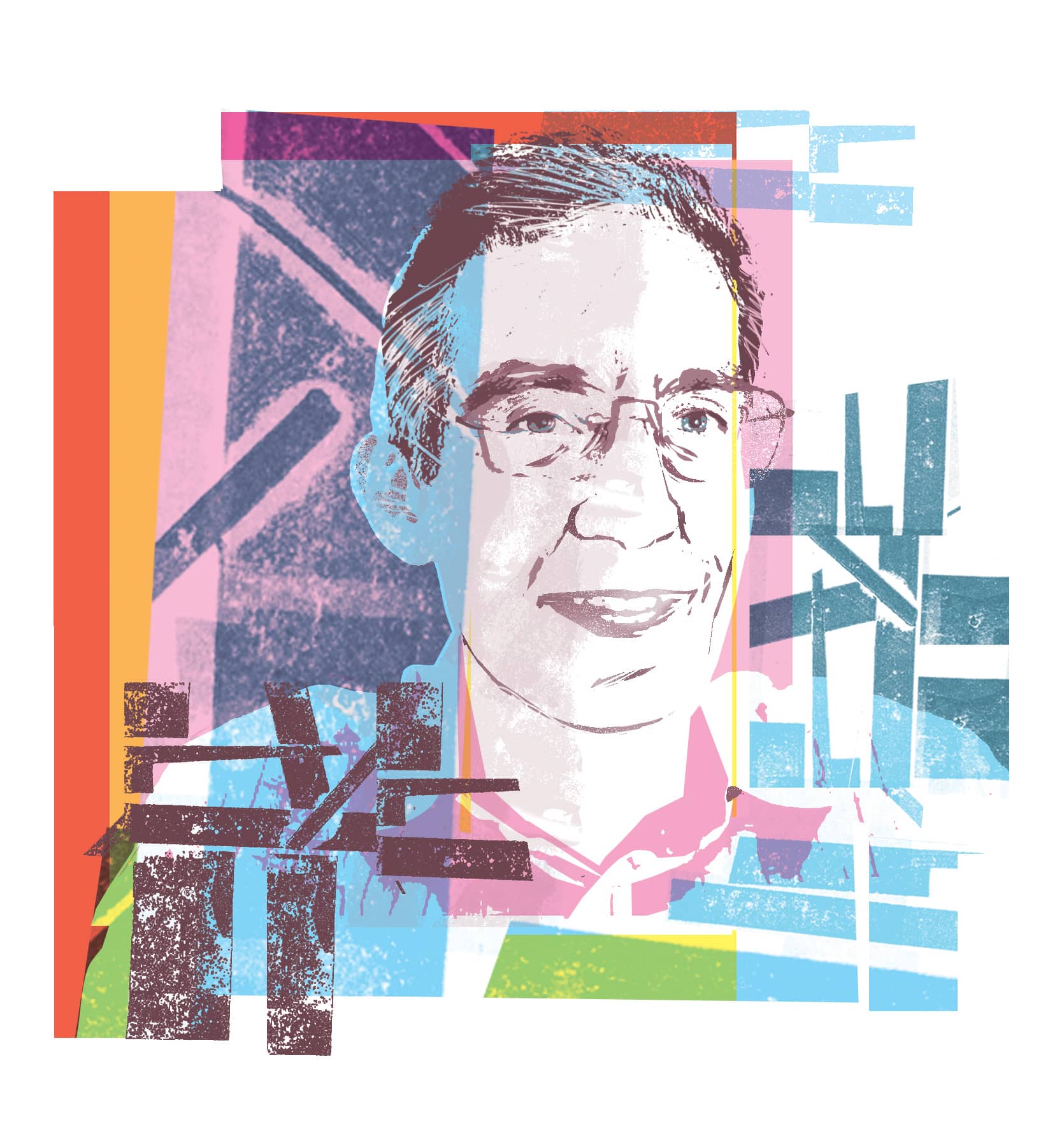 Shonagh Rae's portrait of Matt Sigelman