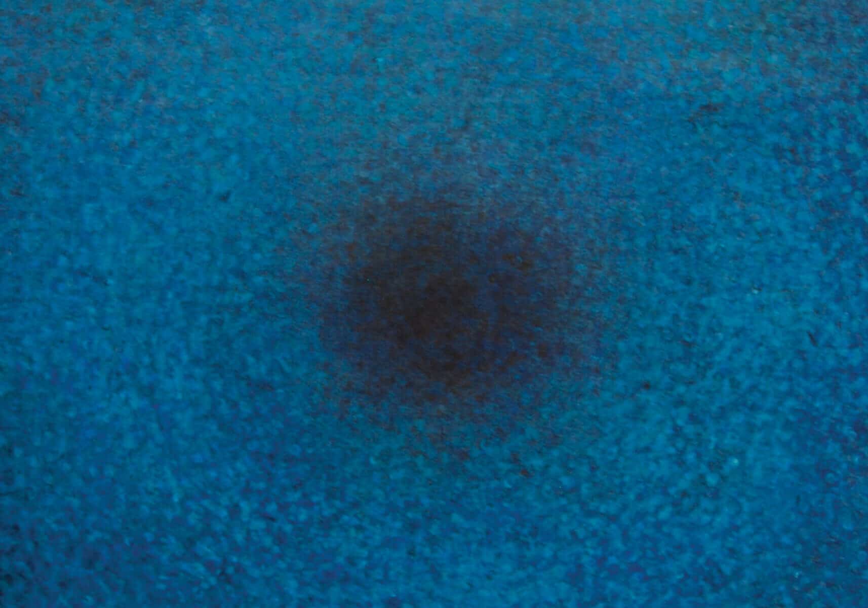 Shanthi Chandrasekar, Chakra – Blue, 2011, acrylic on canvas, 64 x 52 inches, private collection.