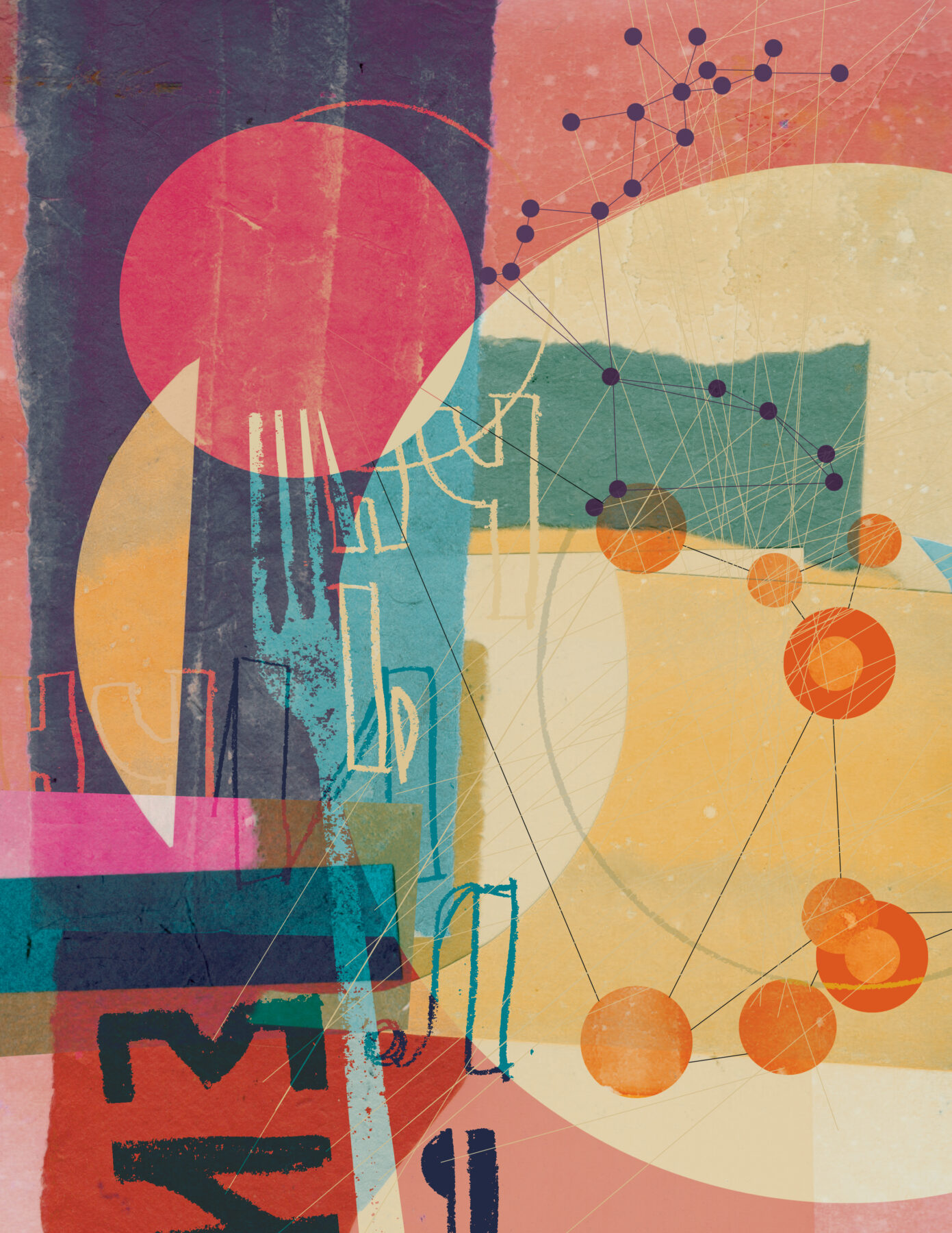 Shonagh Rae's illustration for "Meet Zoom AI Companion" by Catherine Pierce