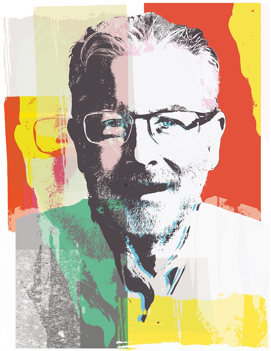 Shonagh Rae's portrait of Neil Shubin