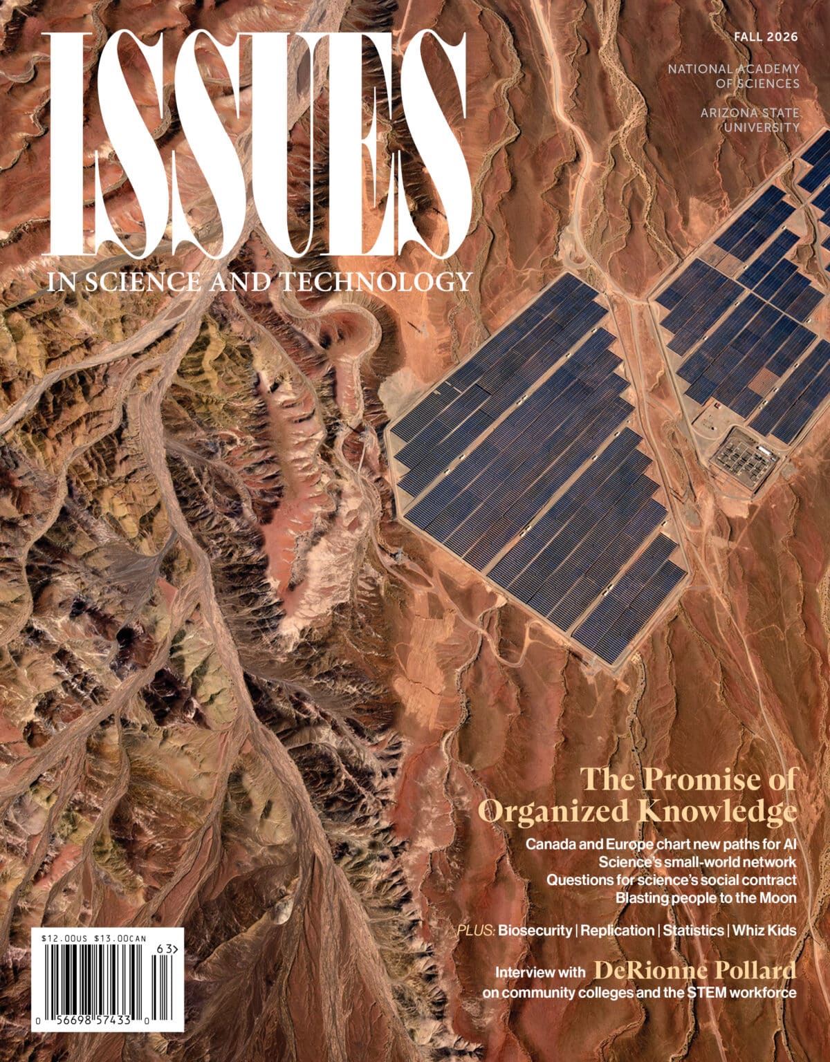 Fall 2026 Issues in Science and Technology