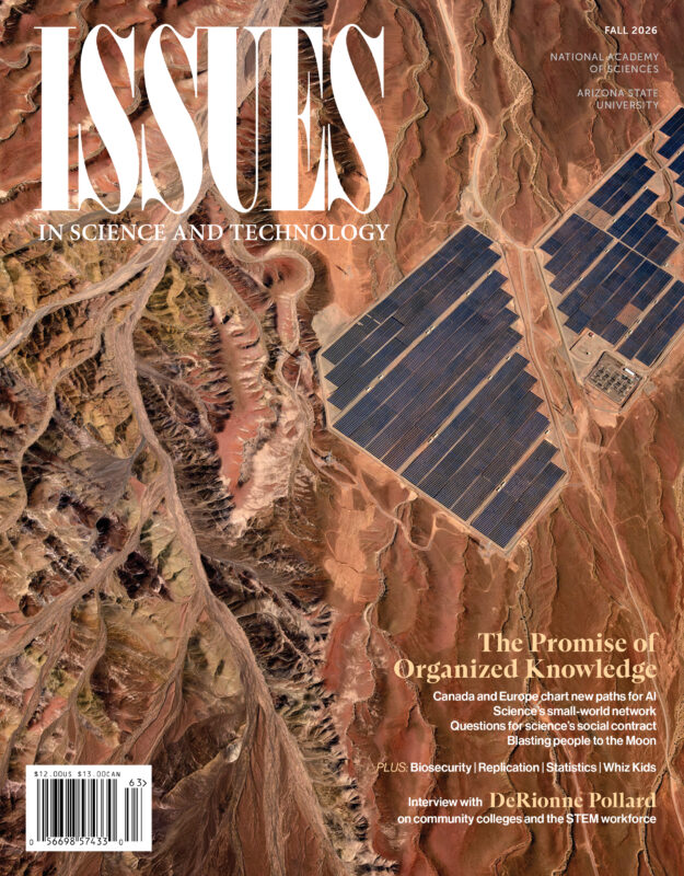 Fall 2026 Issues in Science and Technology
